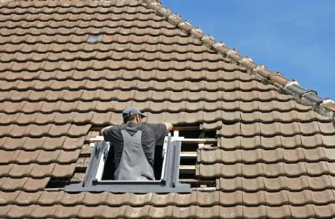 Pose de velux - Pamproux